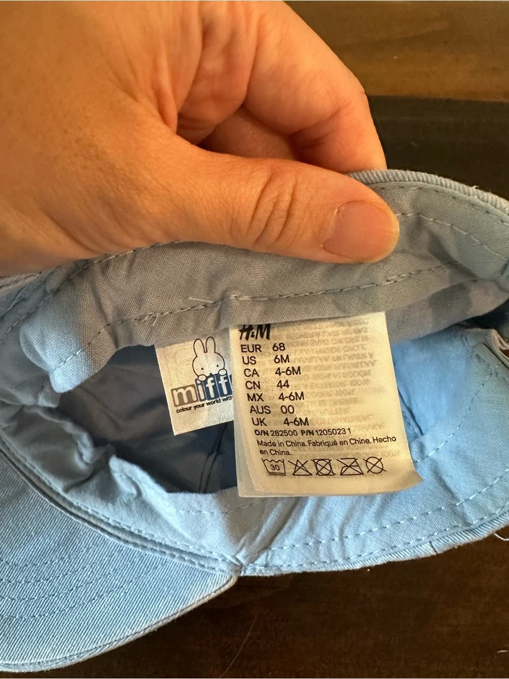 H&M Miffy denim hat